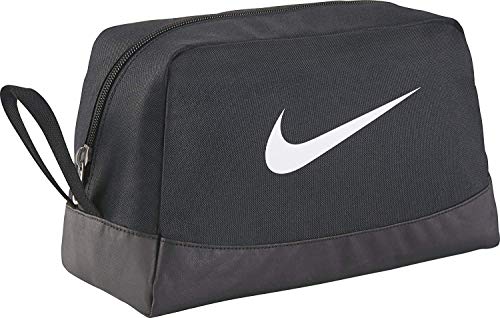 Nike Club Team Swoosh Toiletry Bag Trousse de toilette, 27 cm, Noir (White)